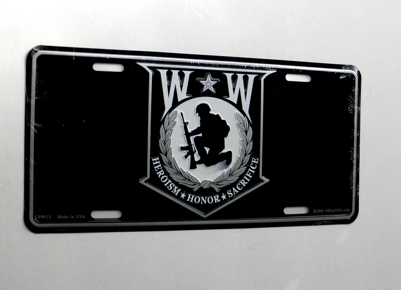 US United States Army Logo Metal License Plate Automobile size 6 x 12 inches 