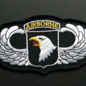 Aufnäher Eagle Airborne US Army Special Forces Patch Parachuter 