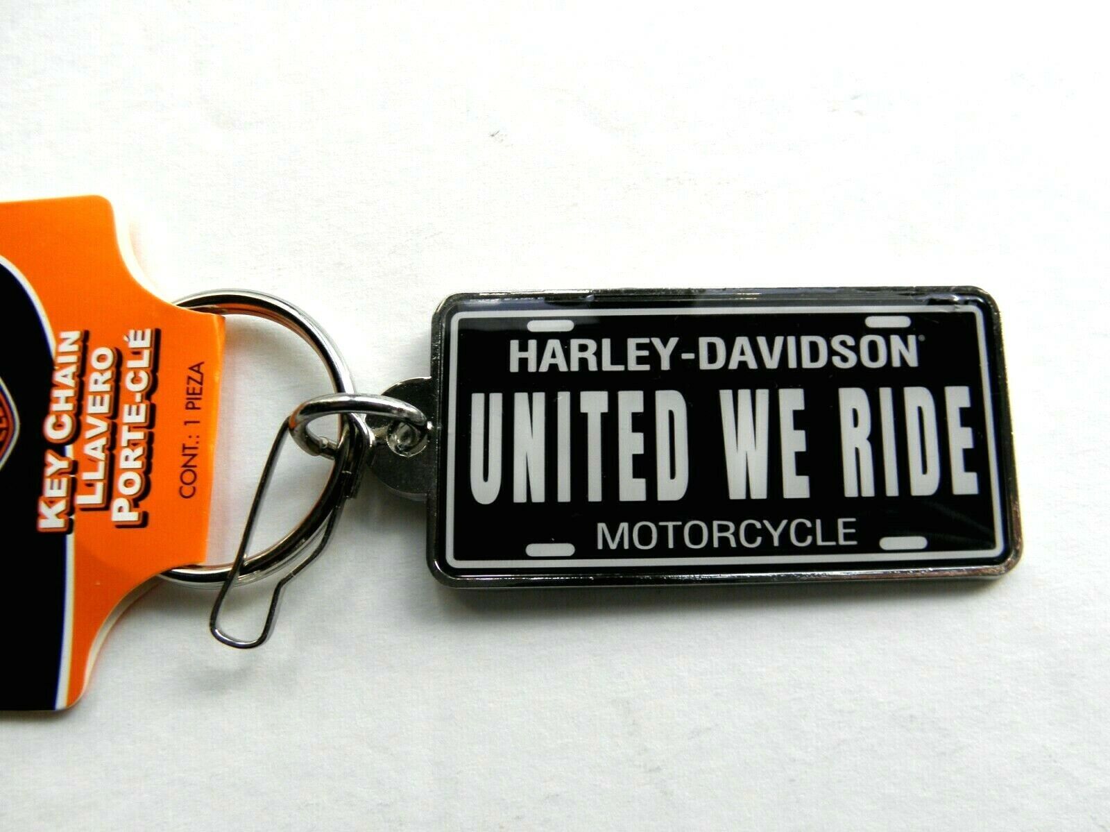 Details about   Harley Davidson United We Ride Key Ring Keychain Chain 2.5 x 1.25 inches keyring 